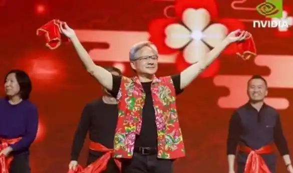 黄仁勋承诺红包狂欢：英伟达CEO深圳年会现场送出10万豪礼！