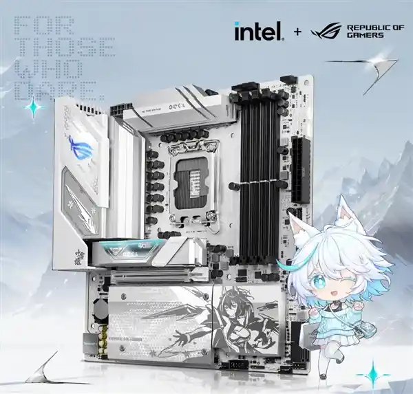 【华硕B860小吹雪主板：窗外海景，内有无限可能】