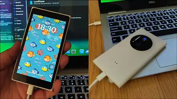 诺基亚Lumia 1020实现iOS移植：iPhone SE 3完美运行神奇操作！