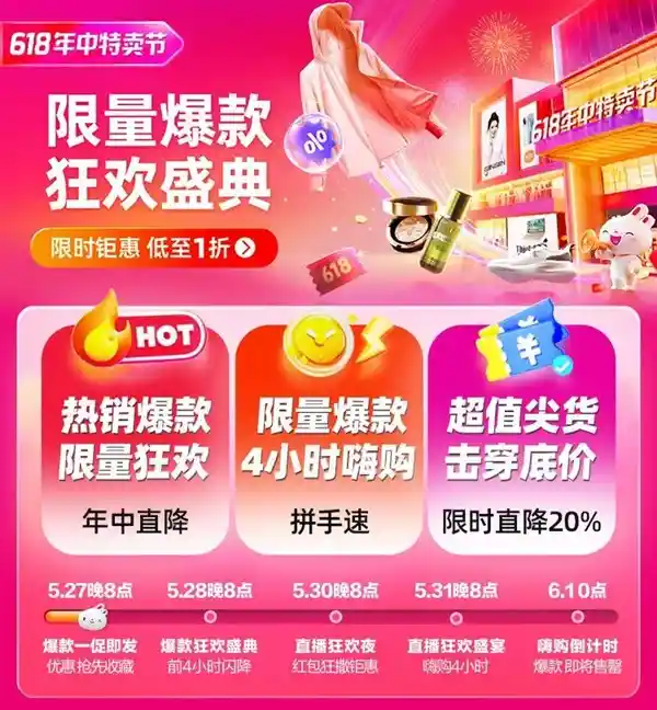 唯品会618第二波狂欢夜：今晚火力全开，优惠燃爆来袭！