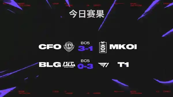 BLG爆冷0-3不敌T1，MSI征程跌入败者组！