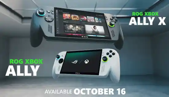 Xbox全新掌机10月16日震撼登场：120Hz原生横屏引领游戏新视界